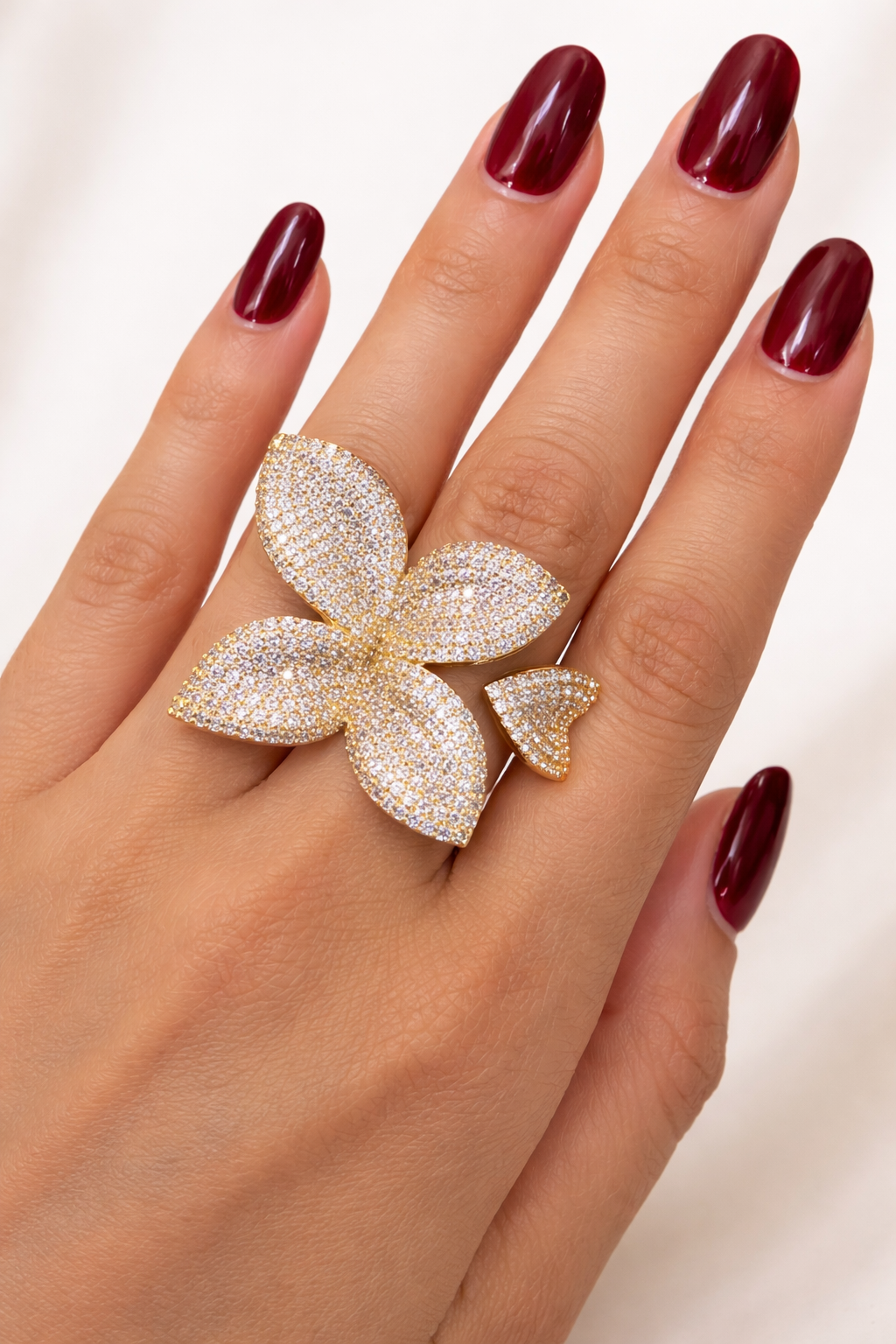 Crystal Bloom Ring