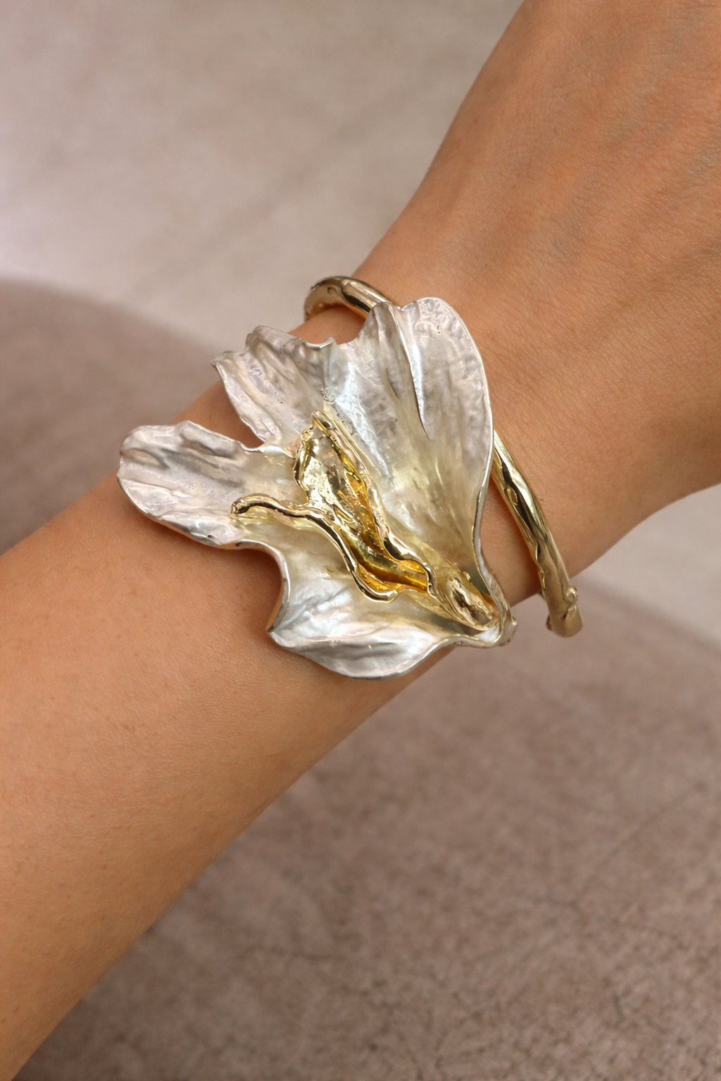 The Origin Sculptural Bangle