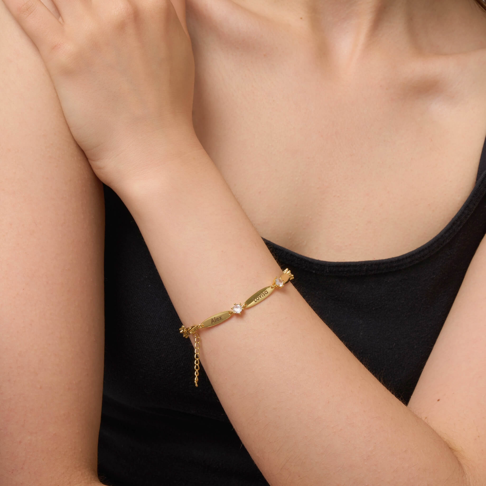 Personaliserat Stavarmband