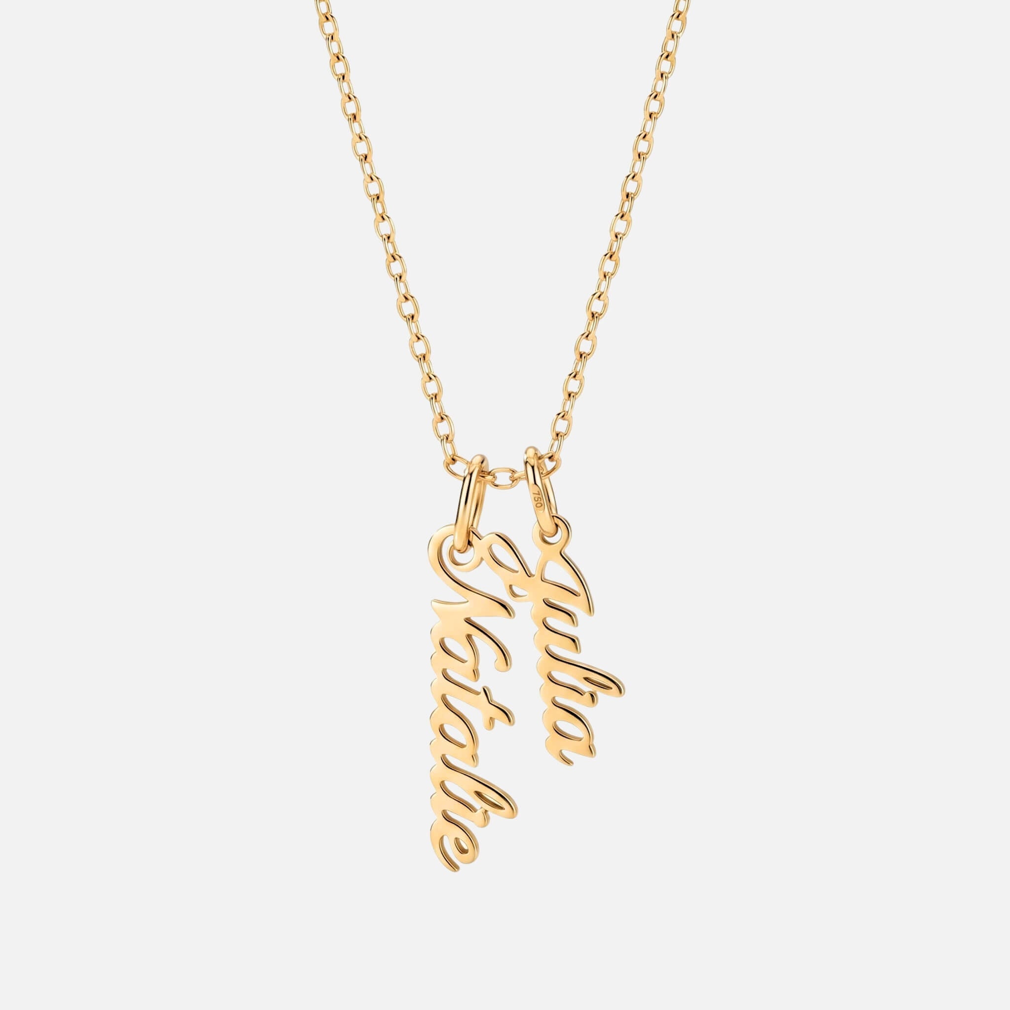 Vertikalt Namnhalsband