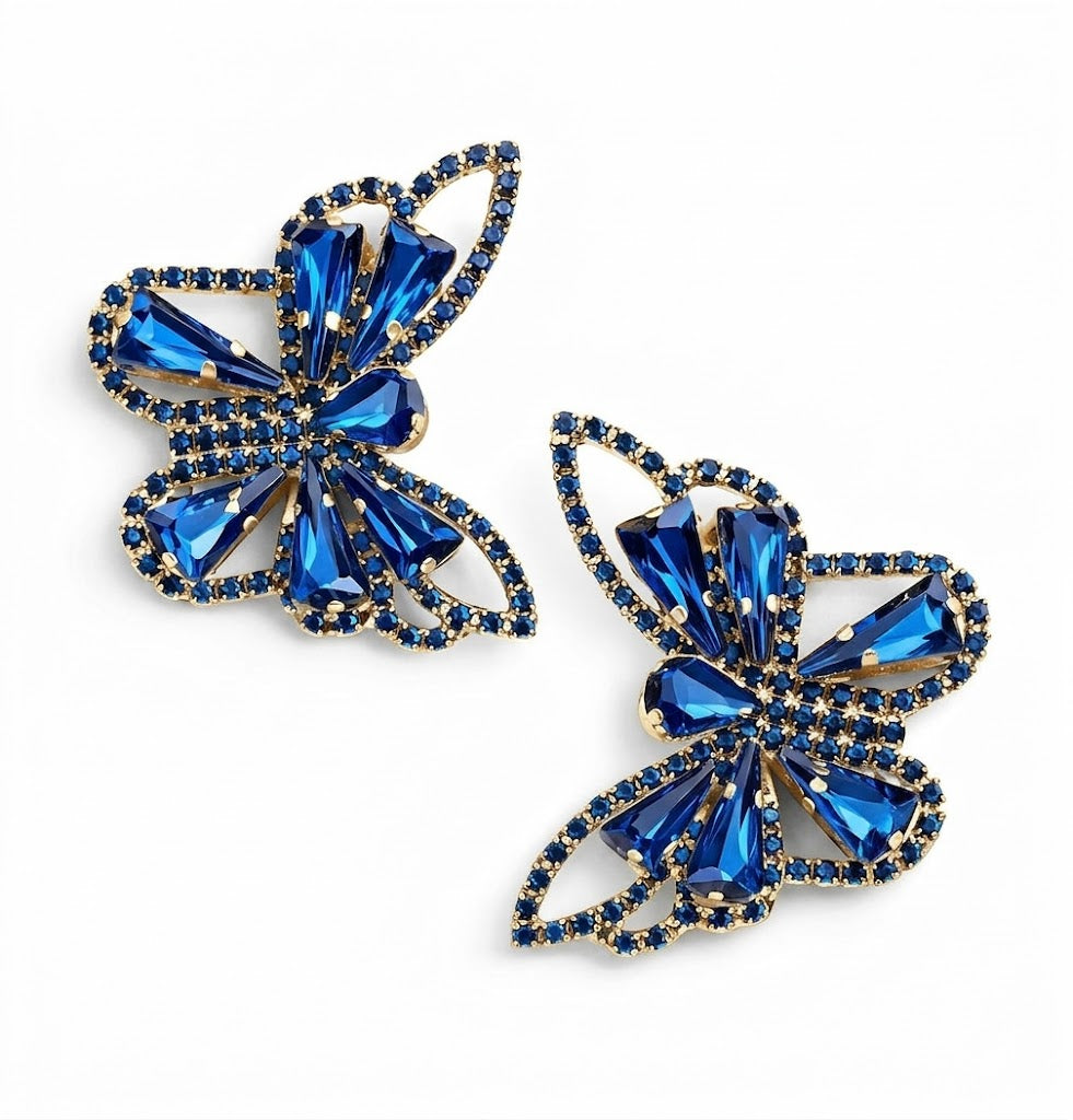 Turqouise Papillon Earrings