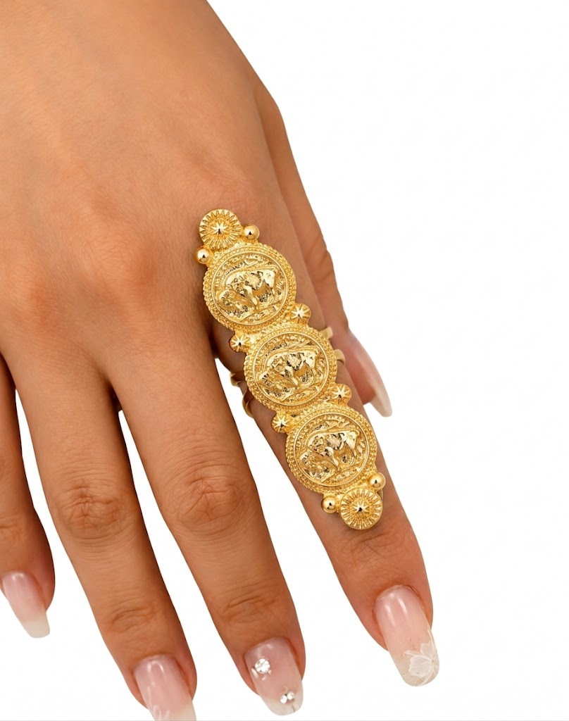 Vintage Lily Statement Ring