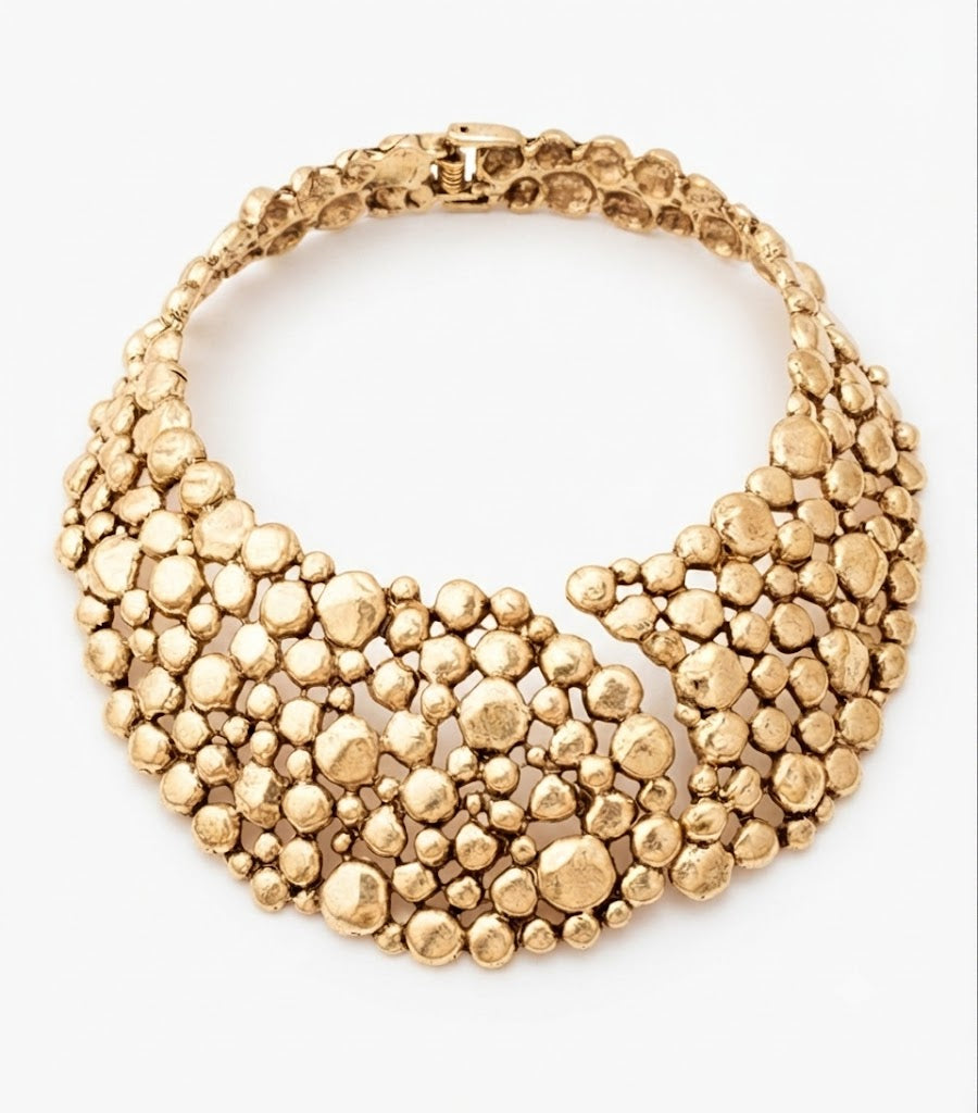 Rocher Argenté Statement Necklace
