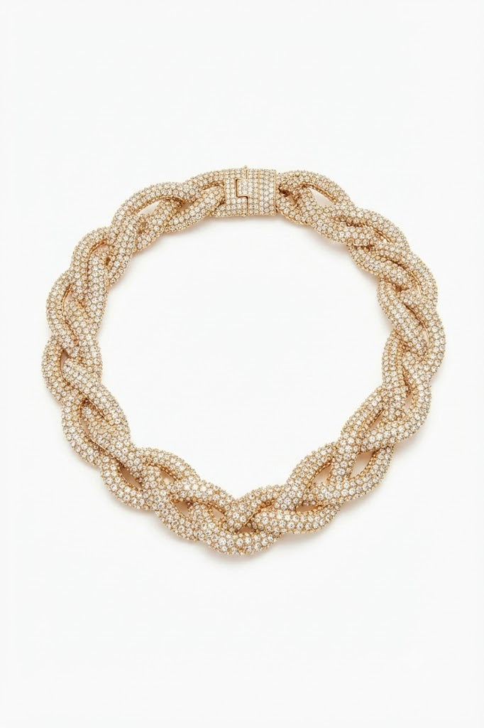 Rose Gold Super Shiny Necklace