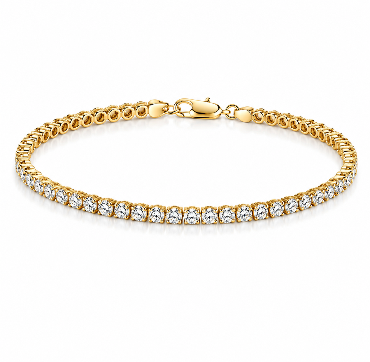 Classique Tennis Bracelet “Super Shiny”