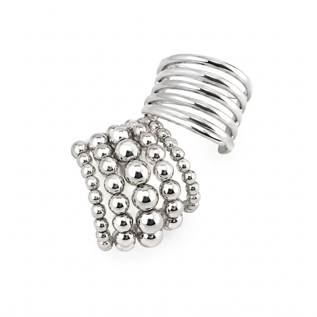 Two Pieces Irregular Ear Cuff