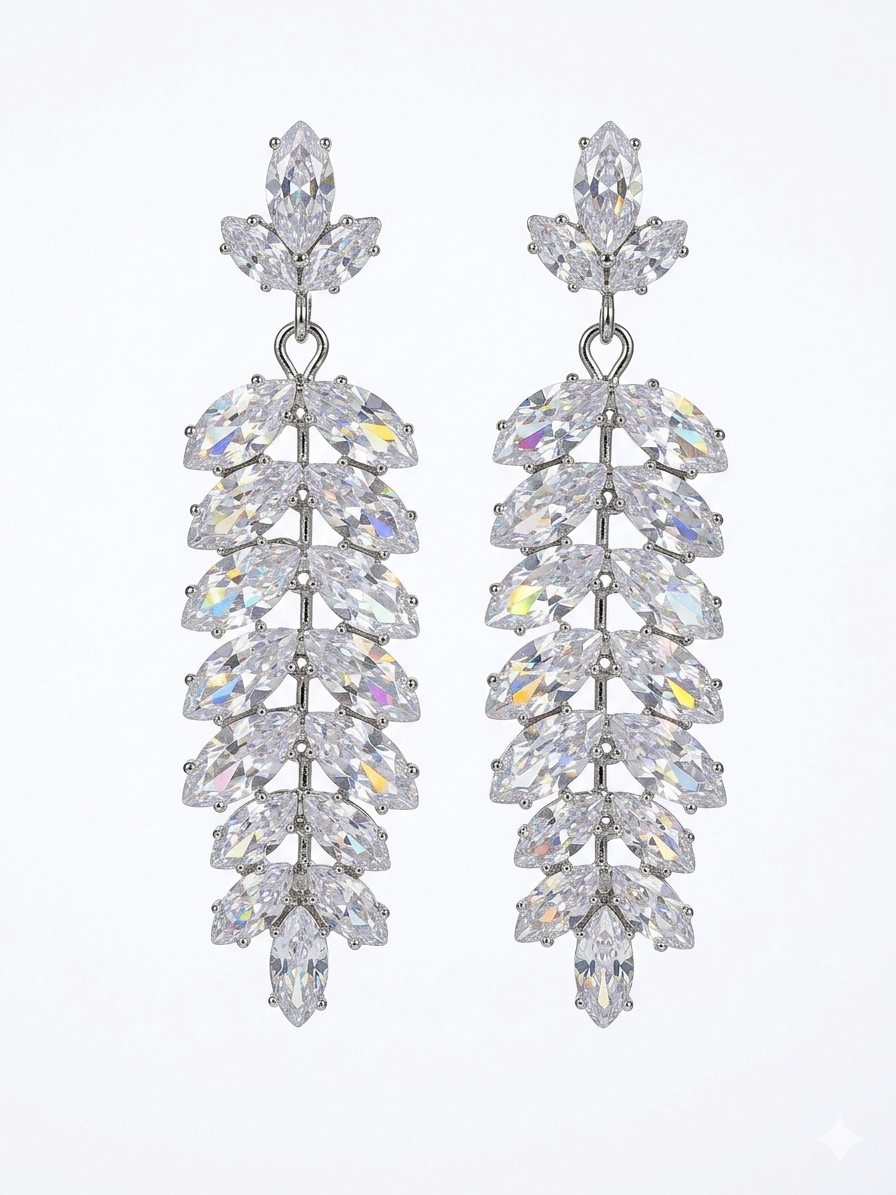 Soirée Leaf Earrings