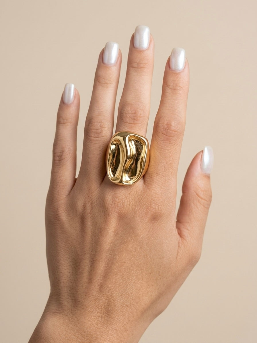 Chunky Gold Ring