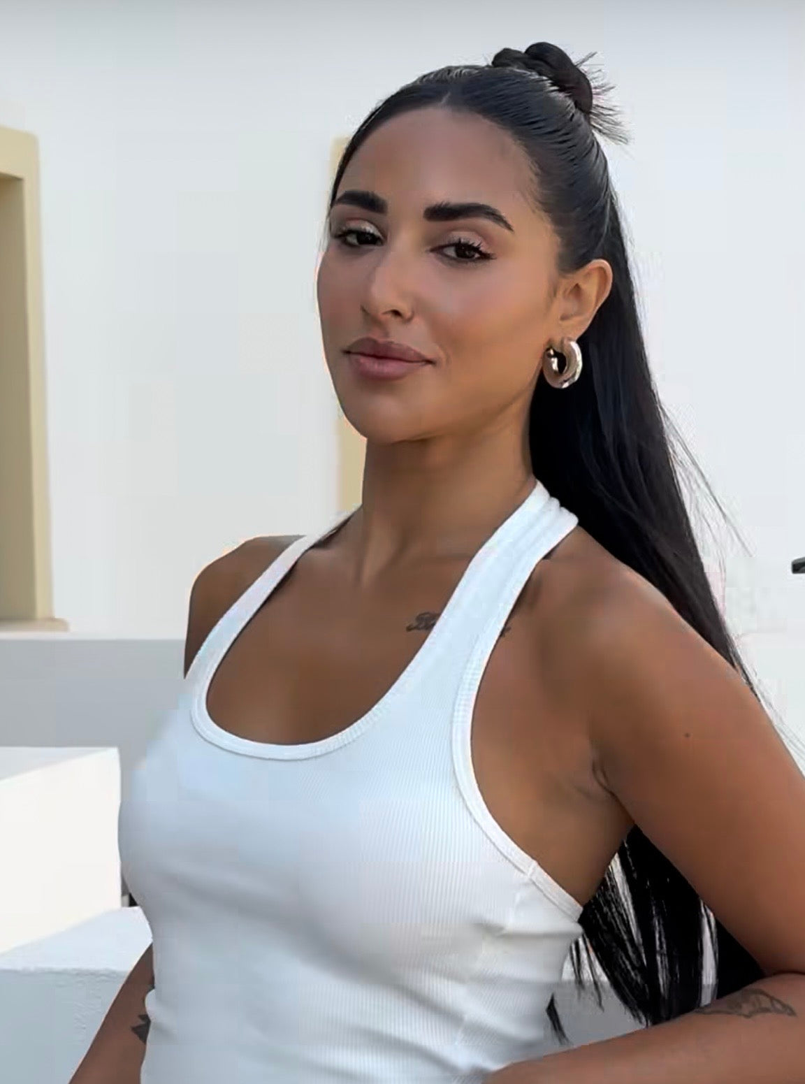 Hoop Silver Earrings