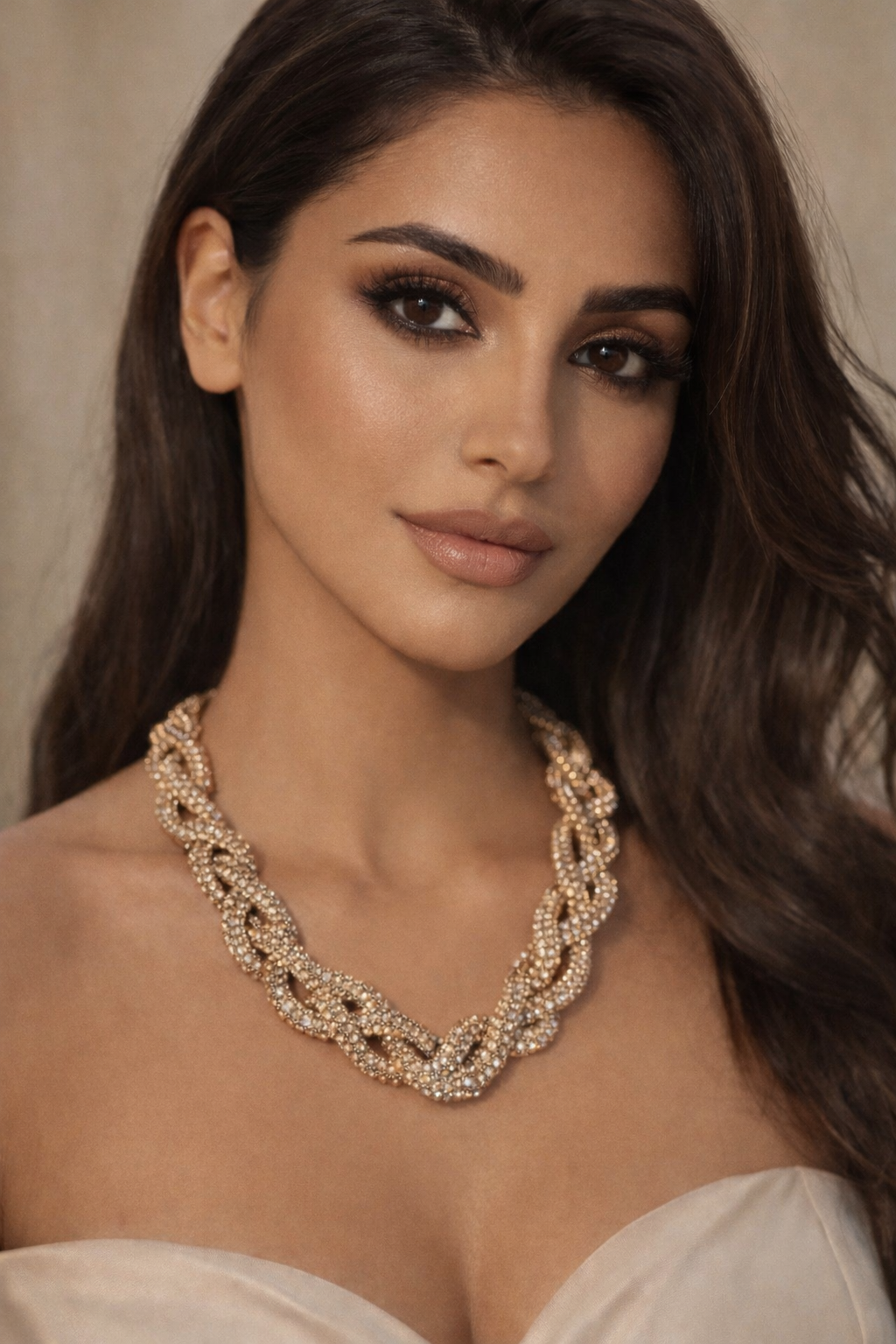 Rose Gold Super Shiny Necklace