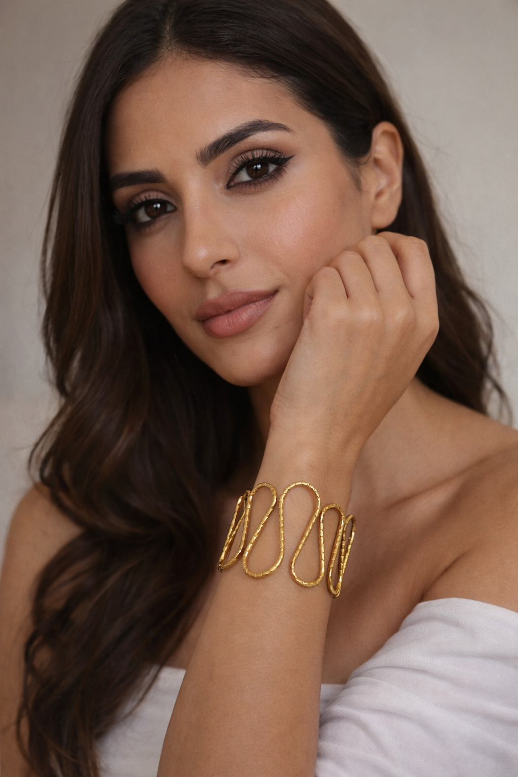 Ocean Golden Cuff