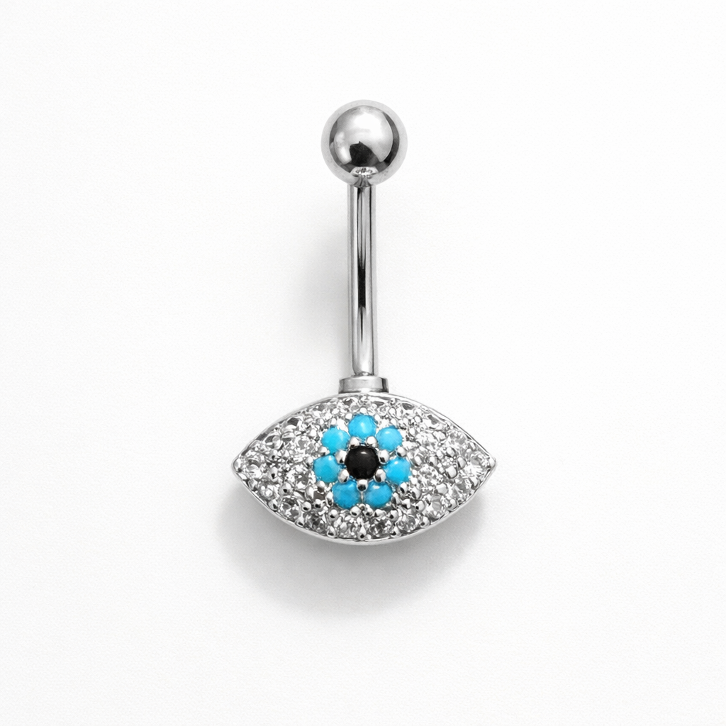 Evil Eye Belly Button