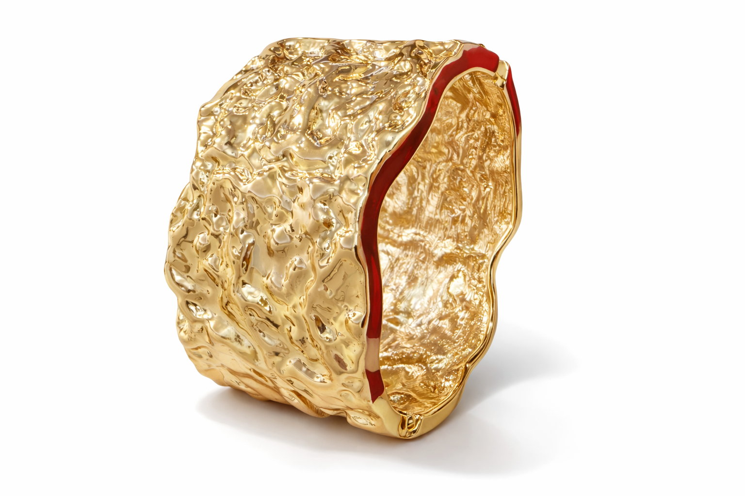 Irregular Golden Bangle