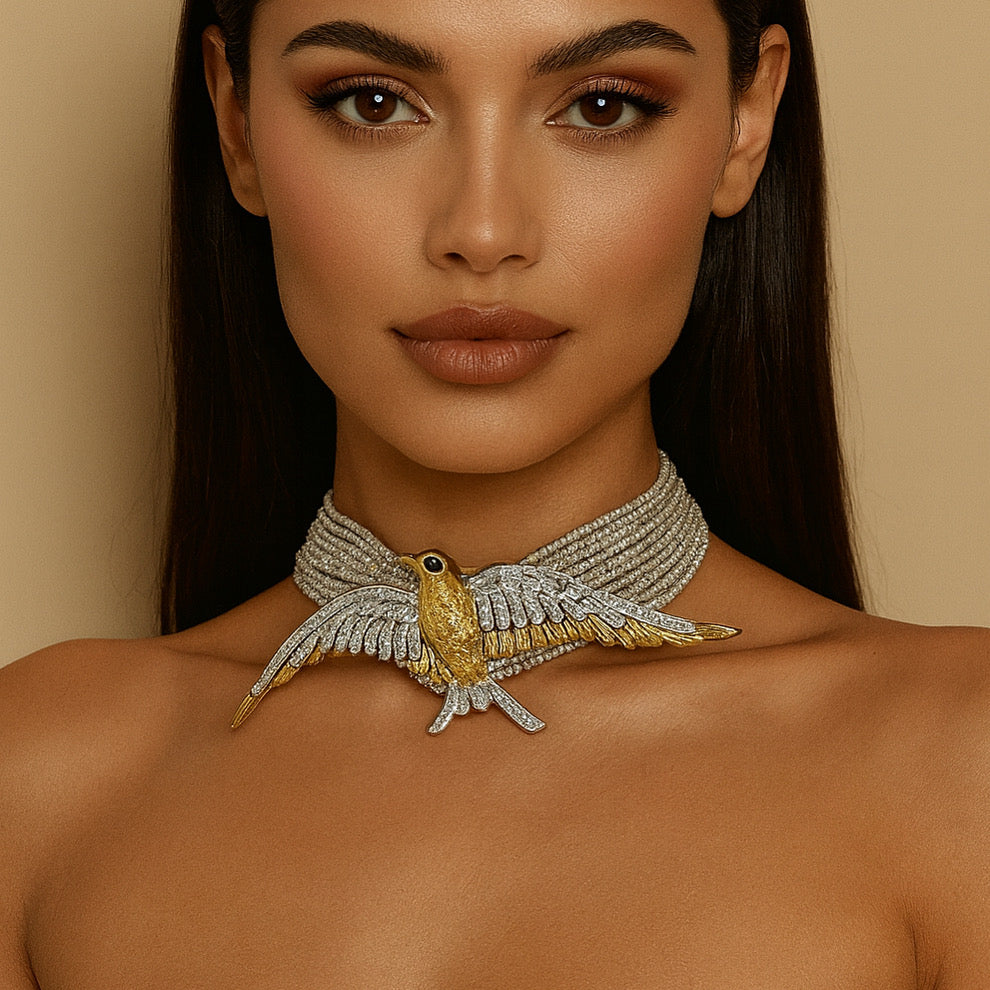 L’Oiseau Doré Necklace