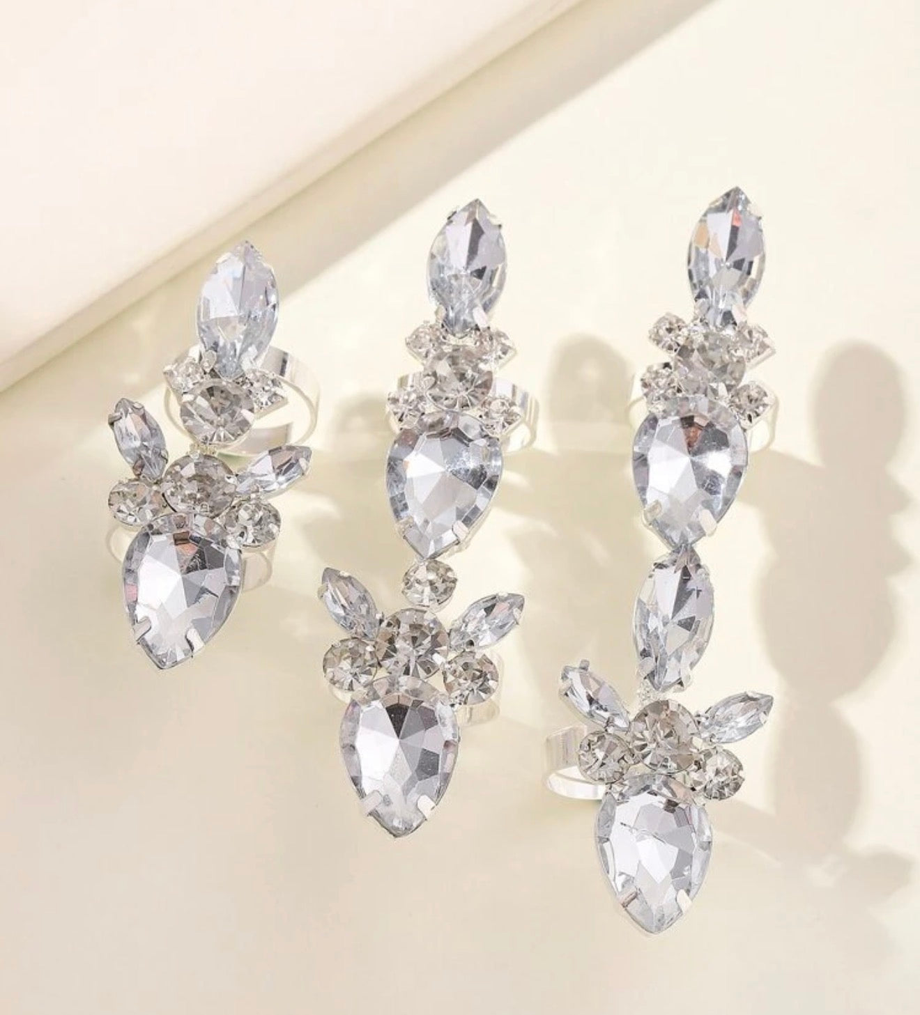 Glam Bloom Rings