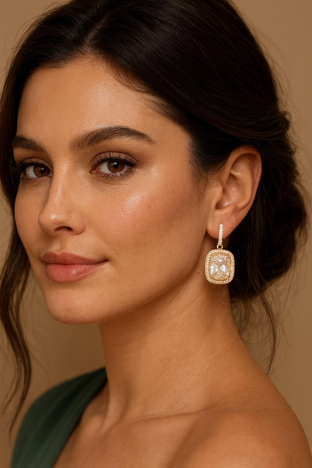 Sterling Silver Lily Earrings "Super Shiny"