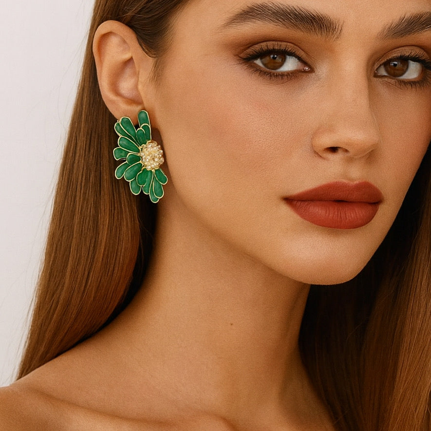 Masterpiece Flowery Earrings