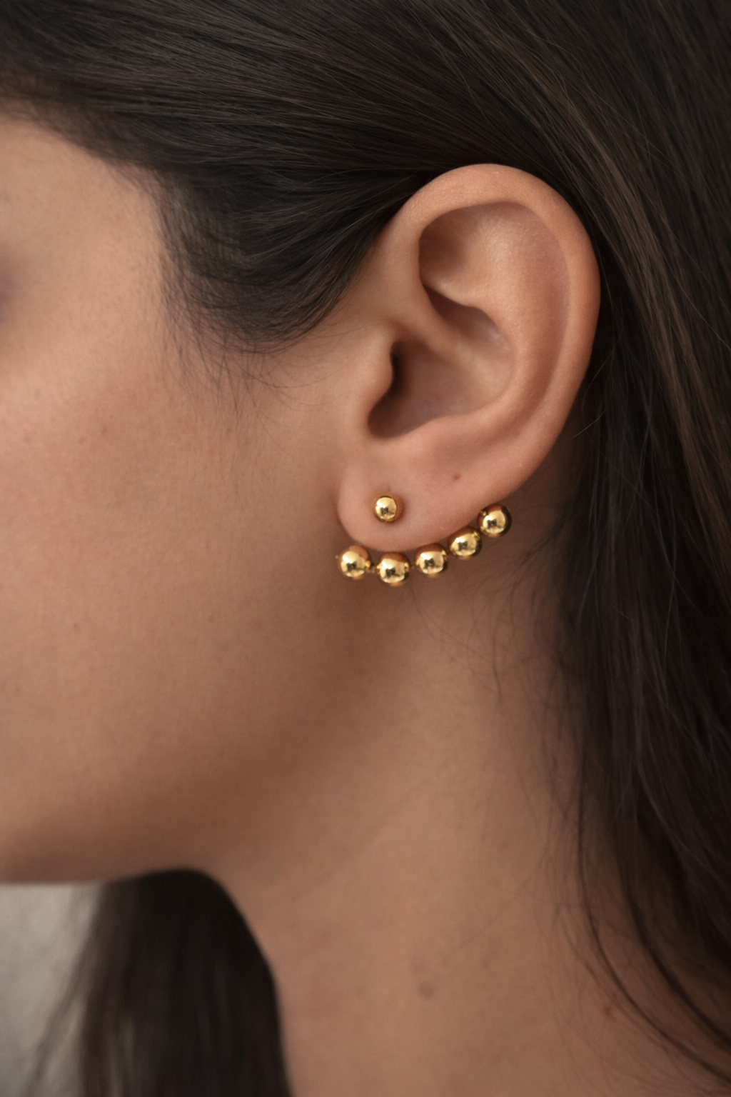 Gold Charm Earrings