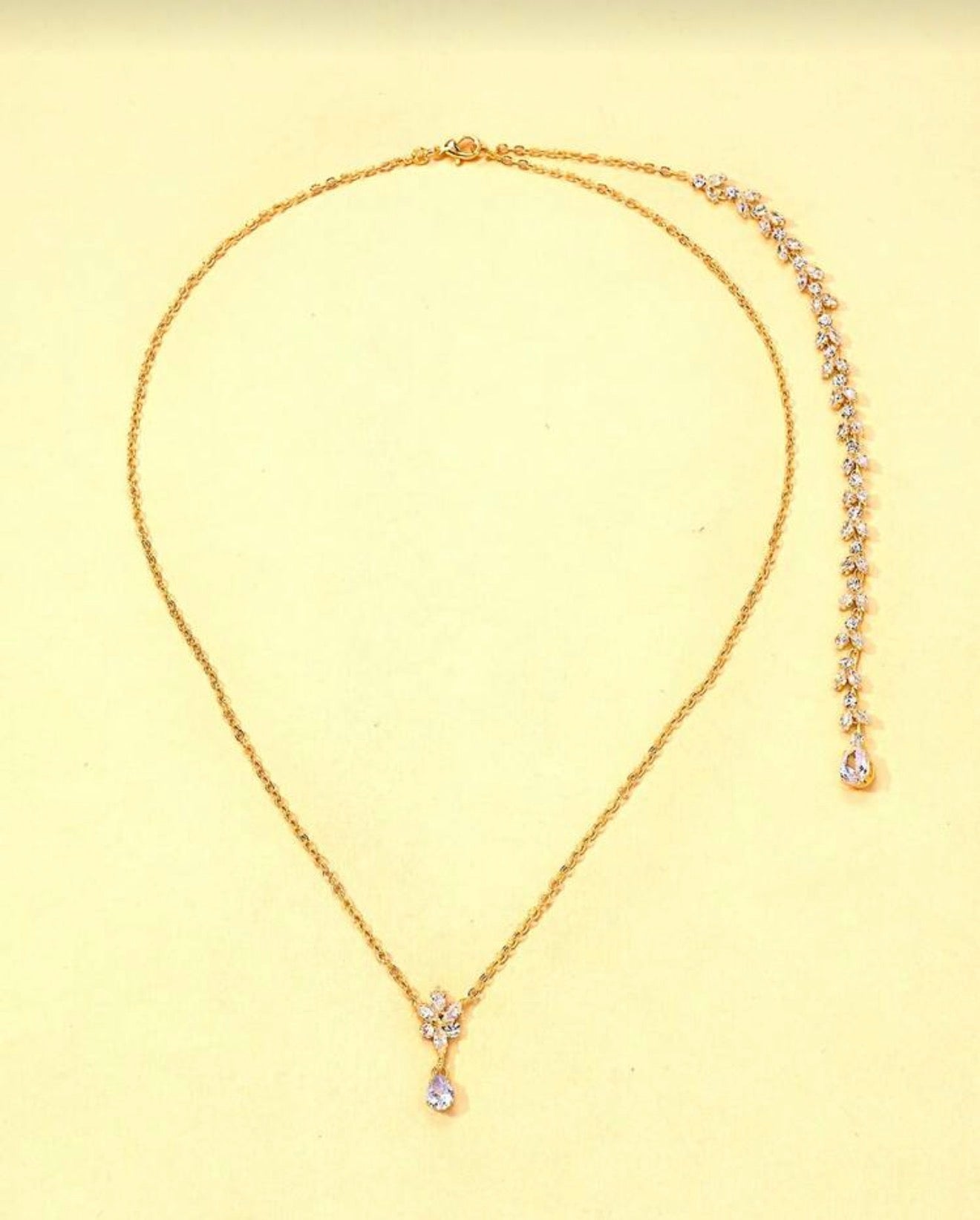 Rhinestone Chic Back Chain