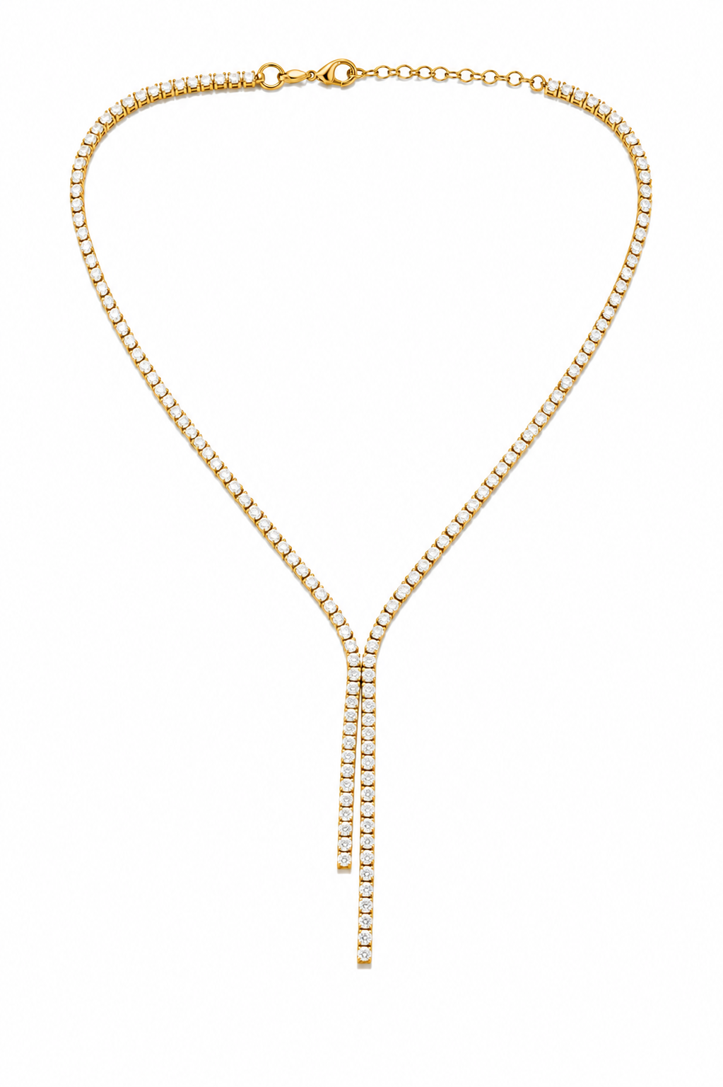 Y Tennis Necklace