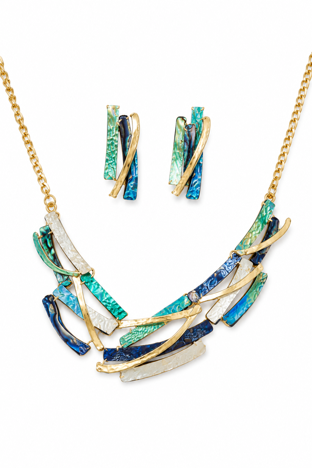 Turquoise Golden Set